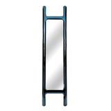 Drab Mirror: Cosmic Blue Stainless Steel