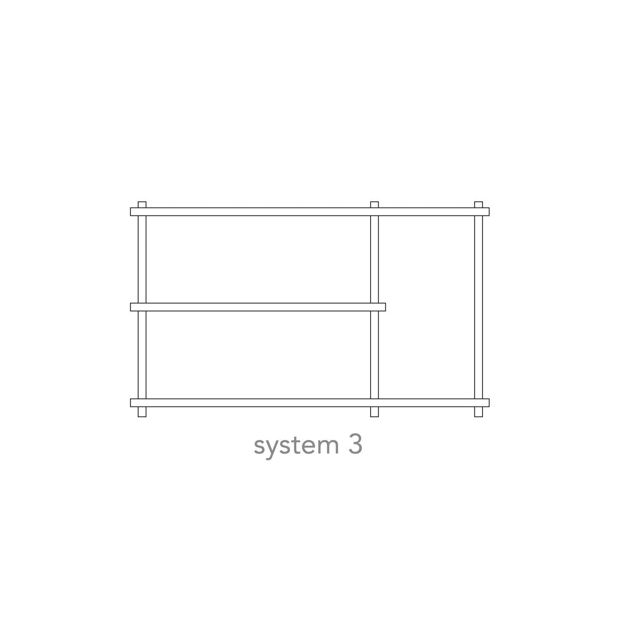 Elevate Shelving System Modular