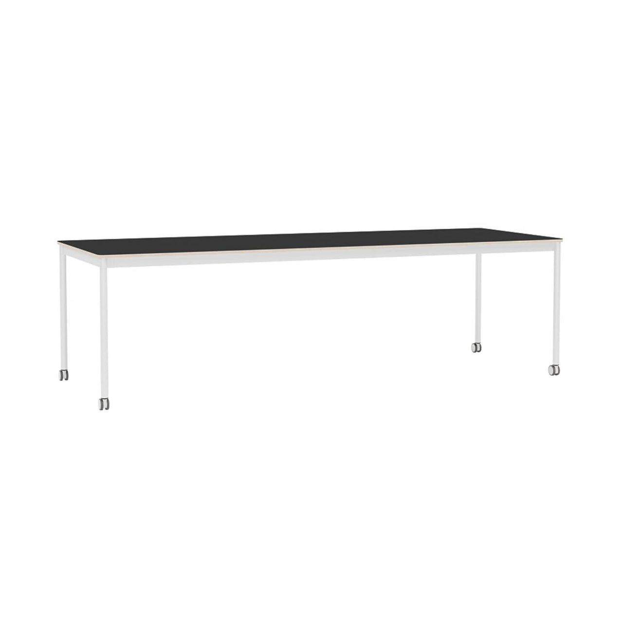 Base Table with Castors: Large + 98.4
