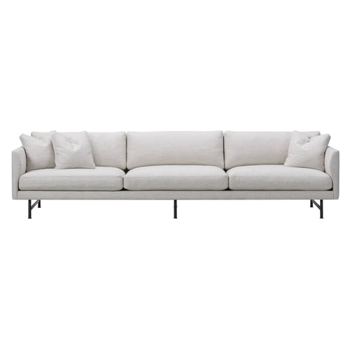 Calmo 3 Seater Sofa: Metal Base + With Cushion