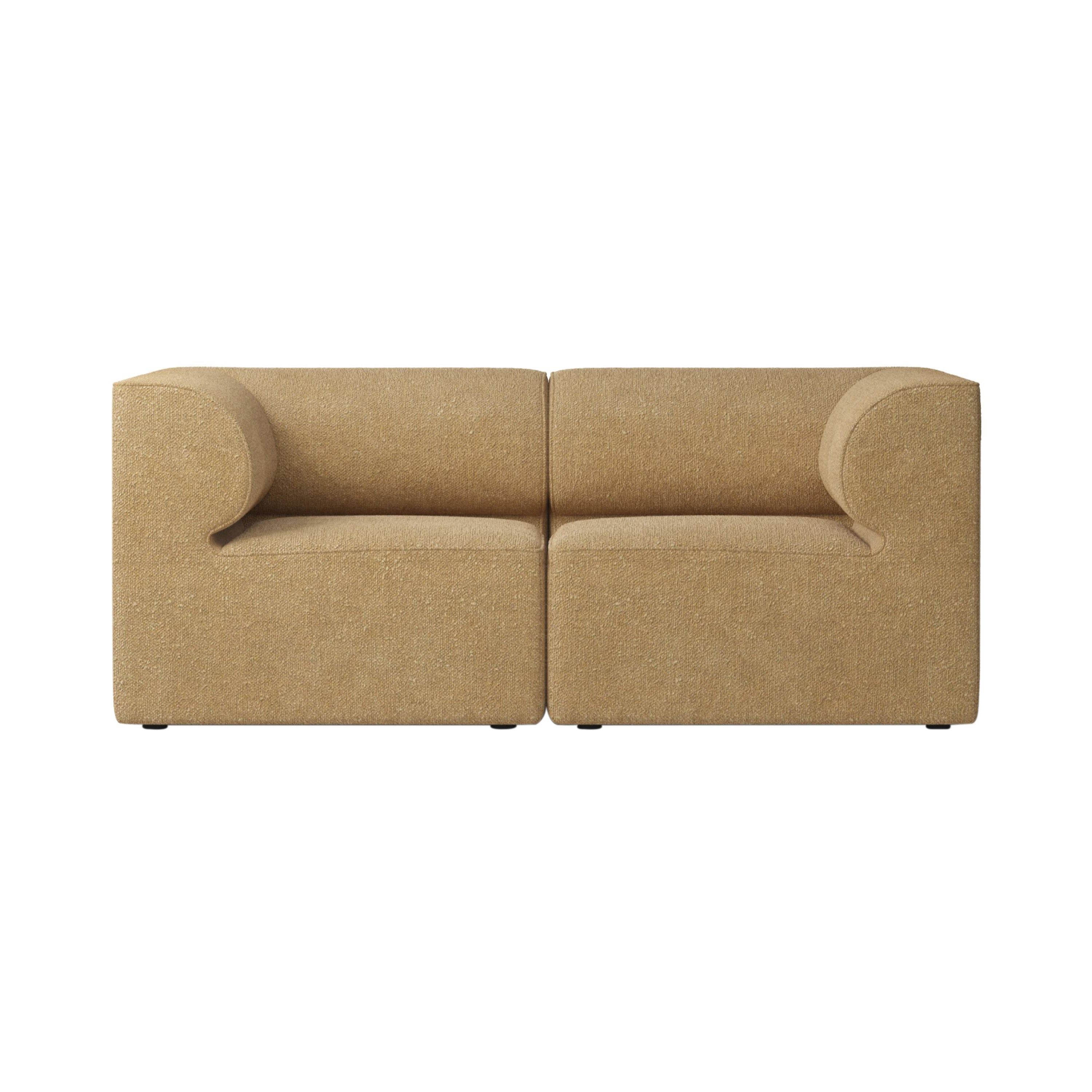 Eave 2 Seater Sofa: Large + Configuration 1 + Boucle 06