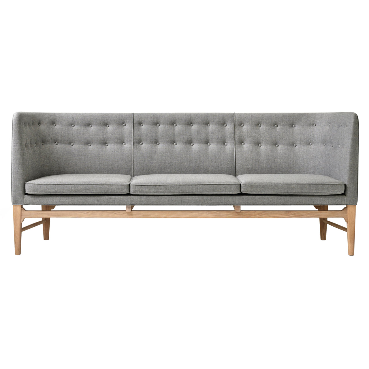 Mayor Sofa AJ5: White Oiled Oak