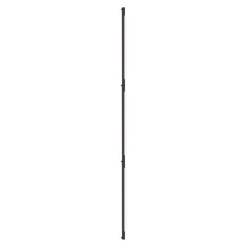 Pipeline 125.3 Linear Ceiling/Wall Light: Black