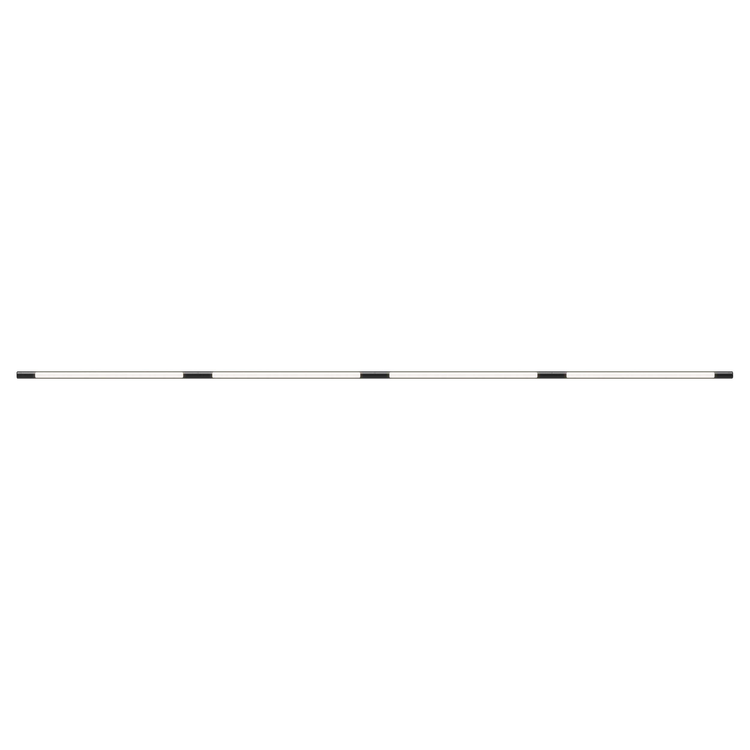 Pipeline 125.4 Linear Ceiling/Wall Light: Black