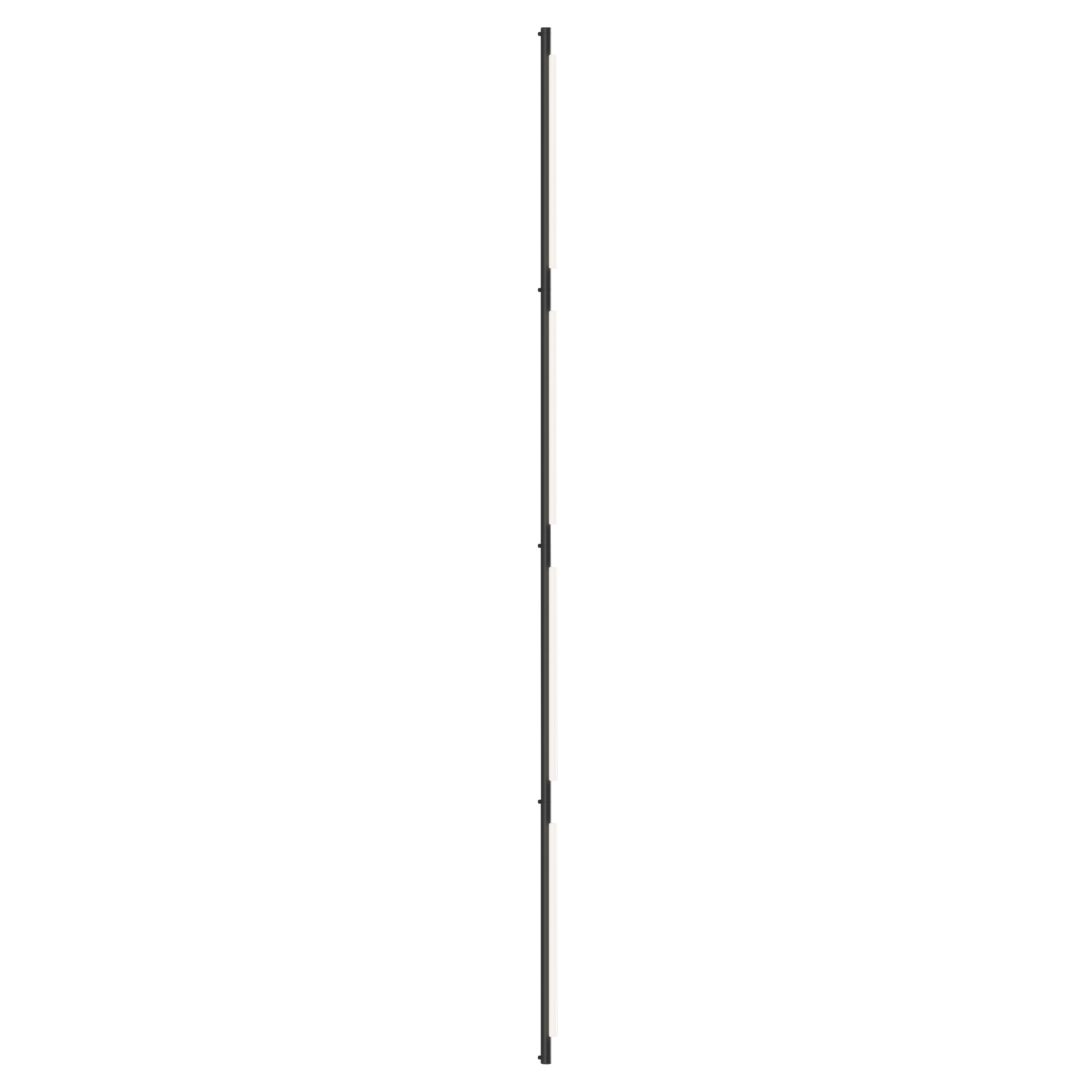 Pipeline 125.4 Linear Ceiling/Wall Light: Black