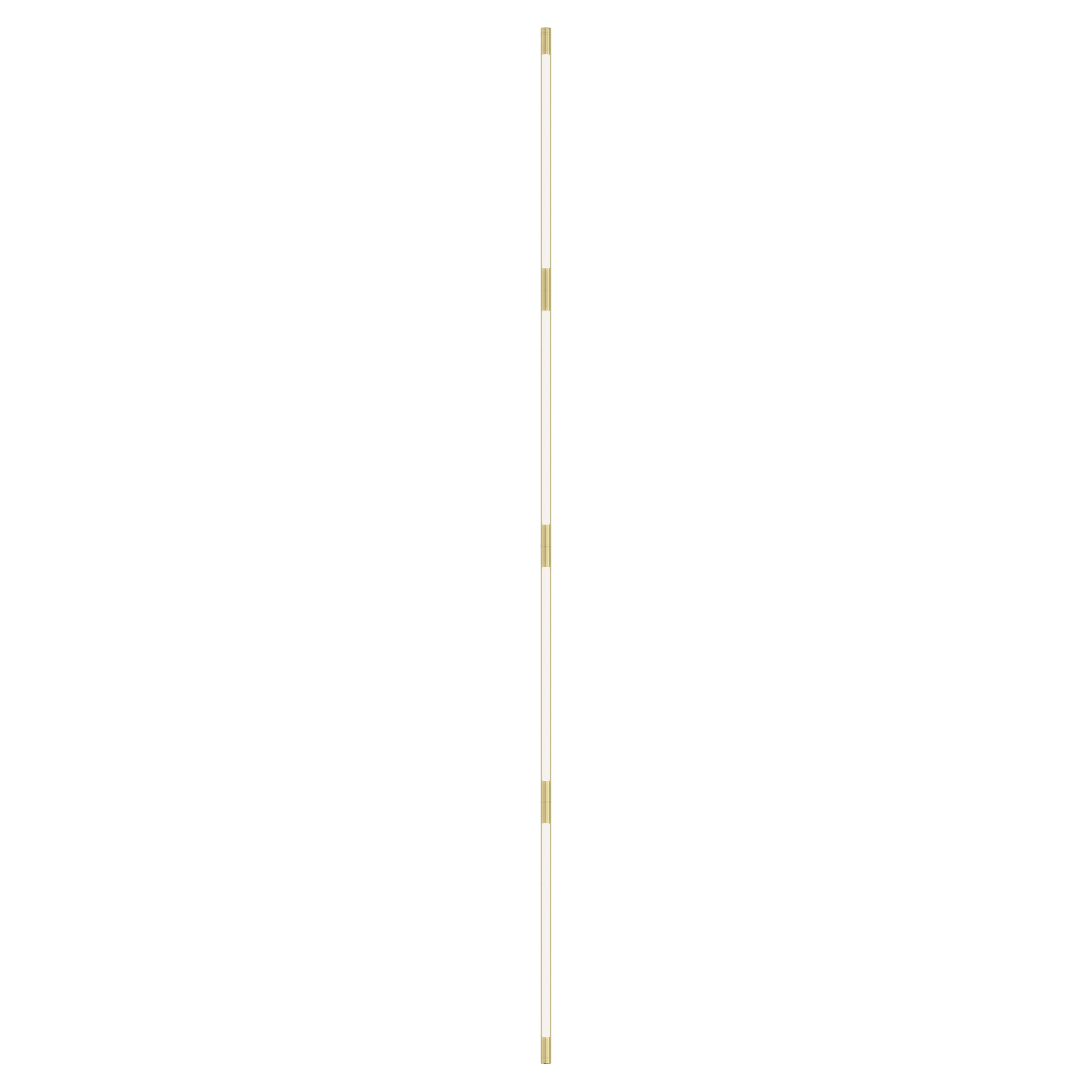 Pipeline 125.4 Linear Ceiling/Wall Light: Brass