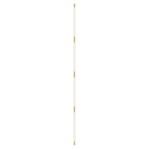 Pipeline 125.4 Linear Ceiling/Wall Light: Brass