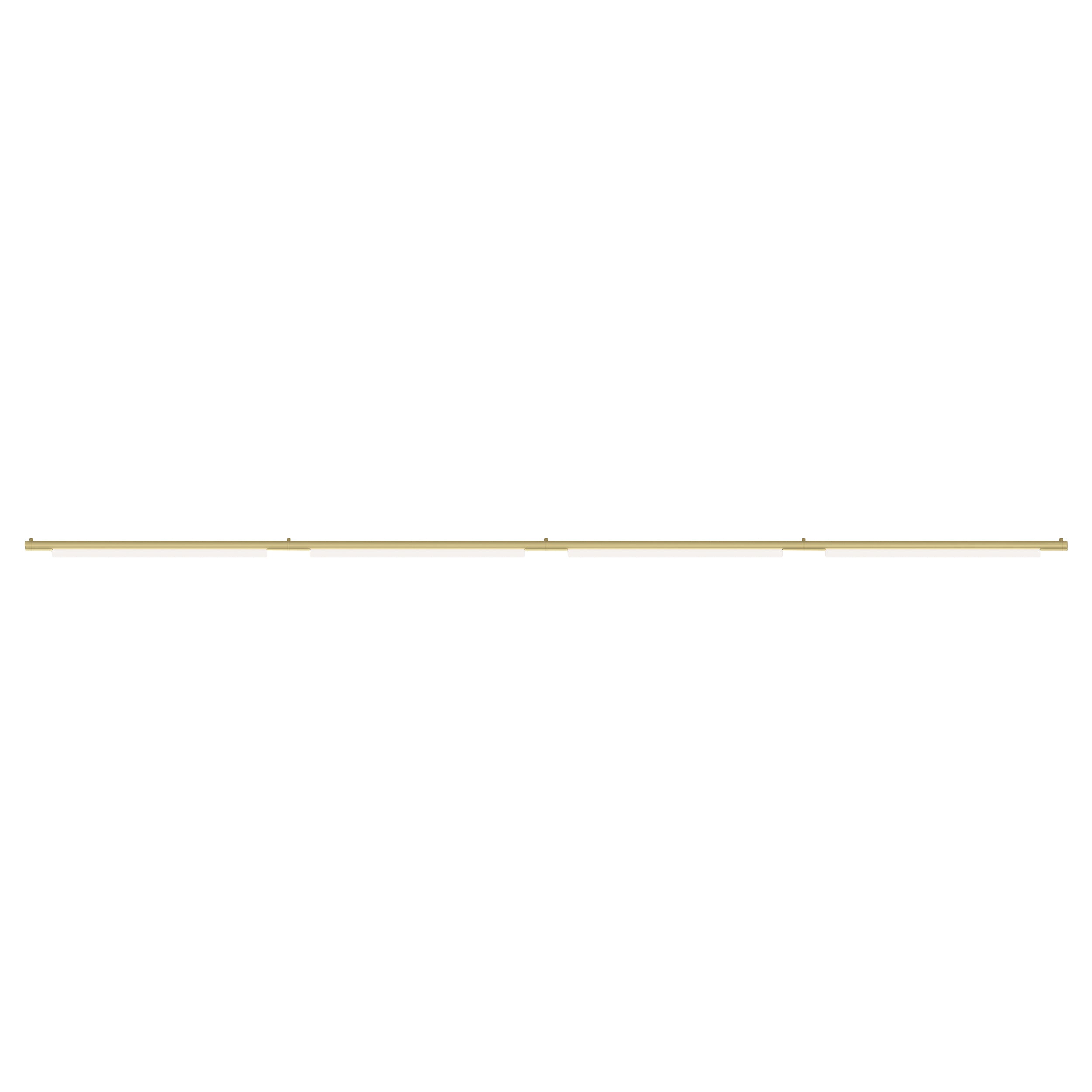 Pipeline 125.4 Linear Ceiling/Wall Light: Brass