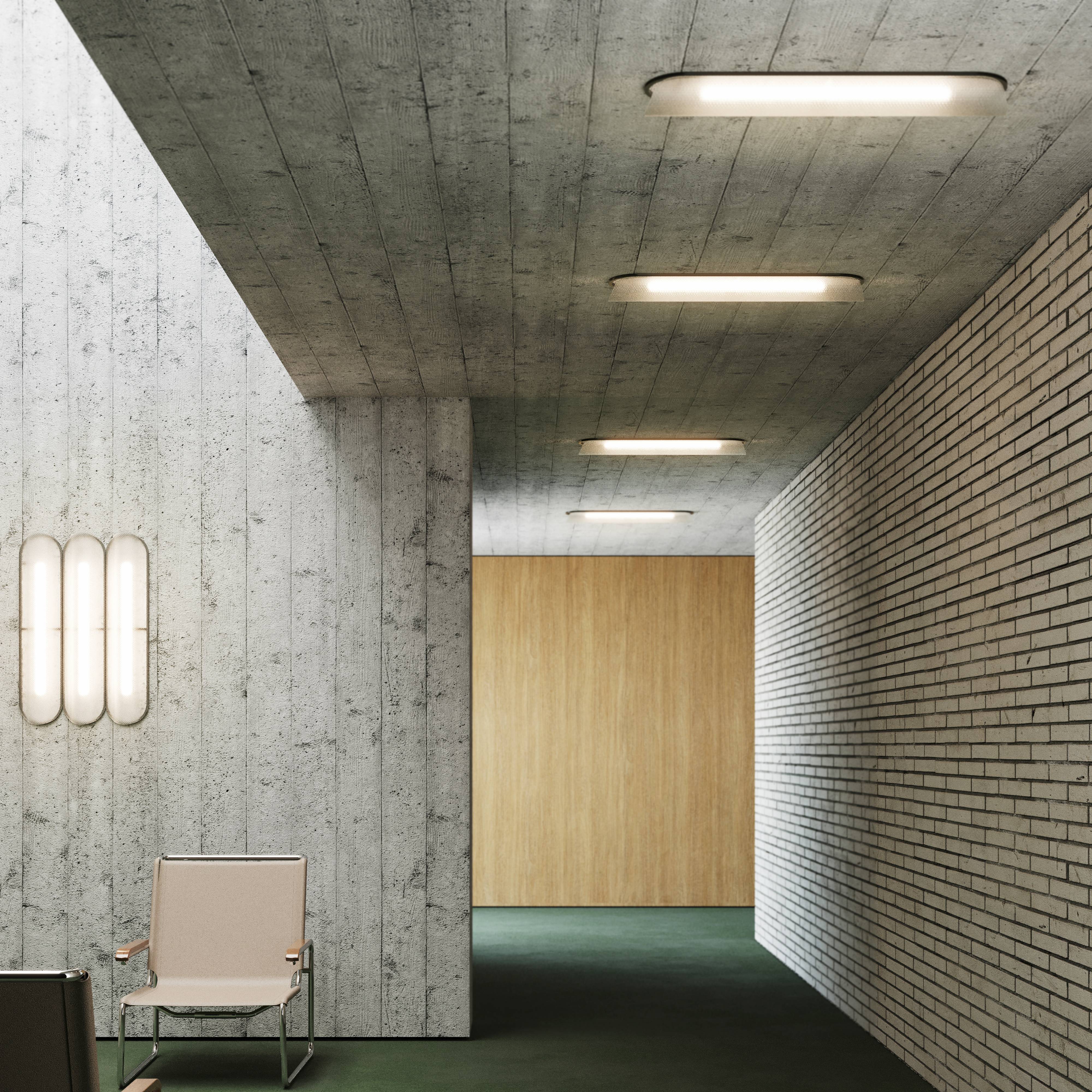 Vale System Ceiling/Wall Light: Horizontal + End-to-End