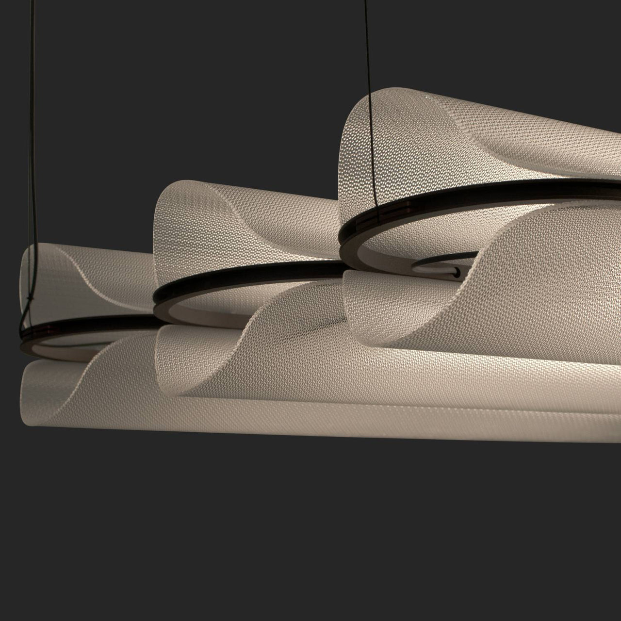 Vale System X-Axis Pendant Light: Horizontal + Side-to-Side
