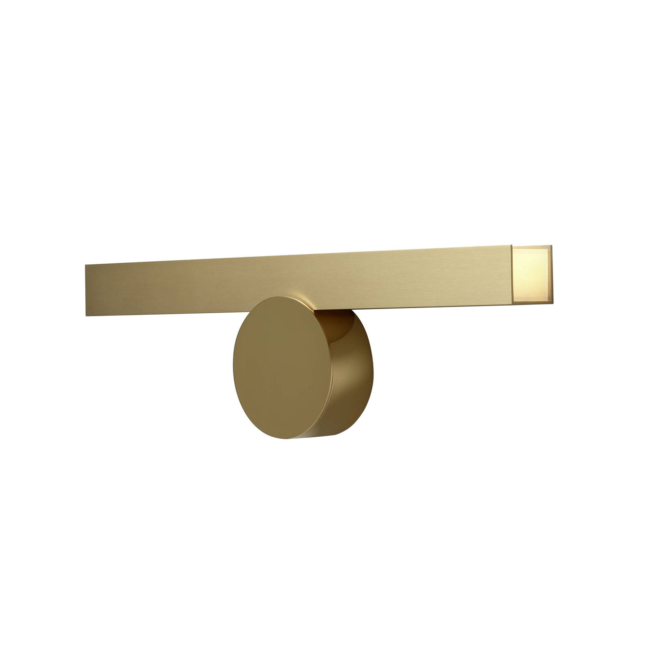 IP Calé(e) Wall Light: Version 1 + Satin Brass + Polished Brass