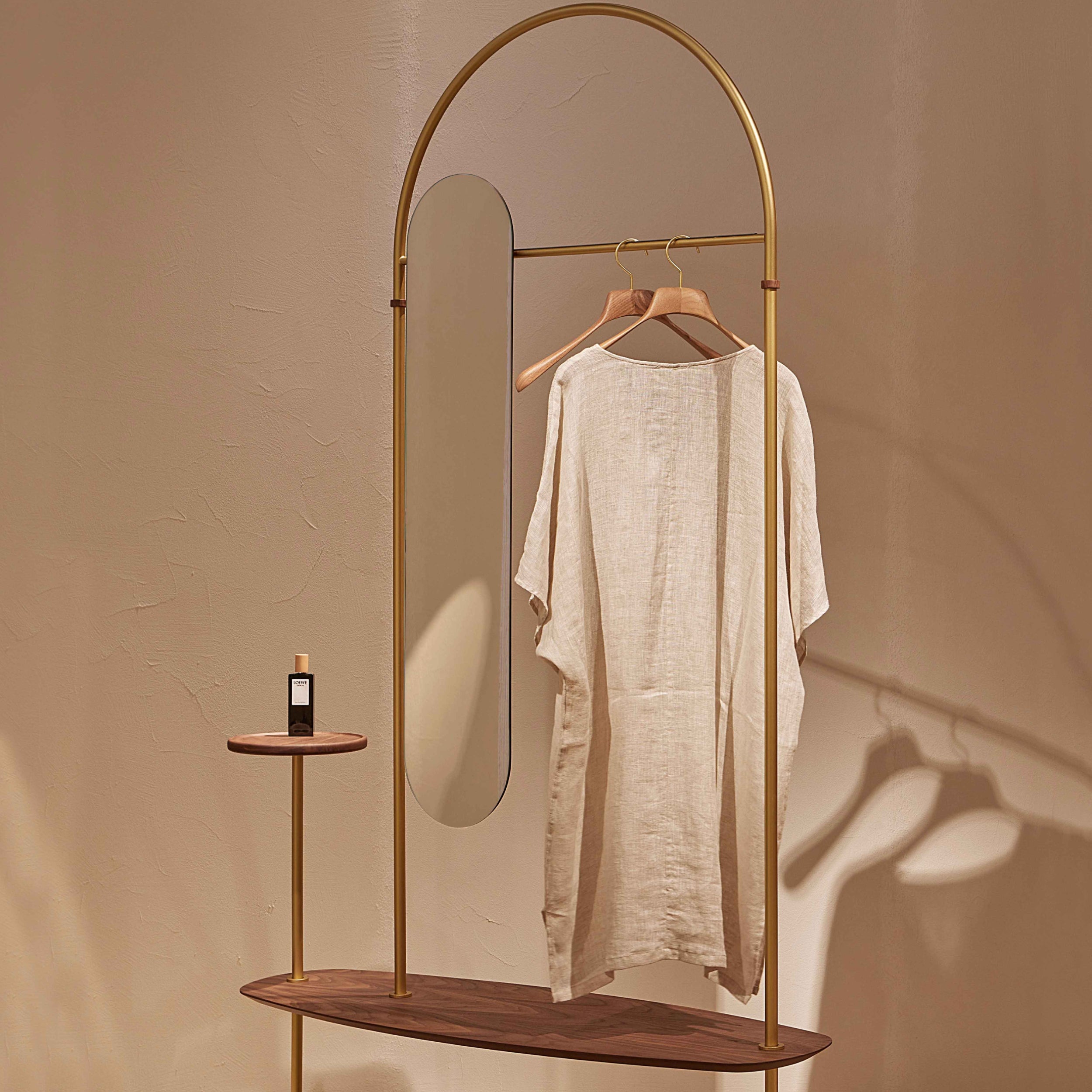 Arco Clothing Rack + Mirror | Buy Nomon Home online at A+R