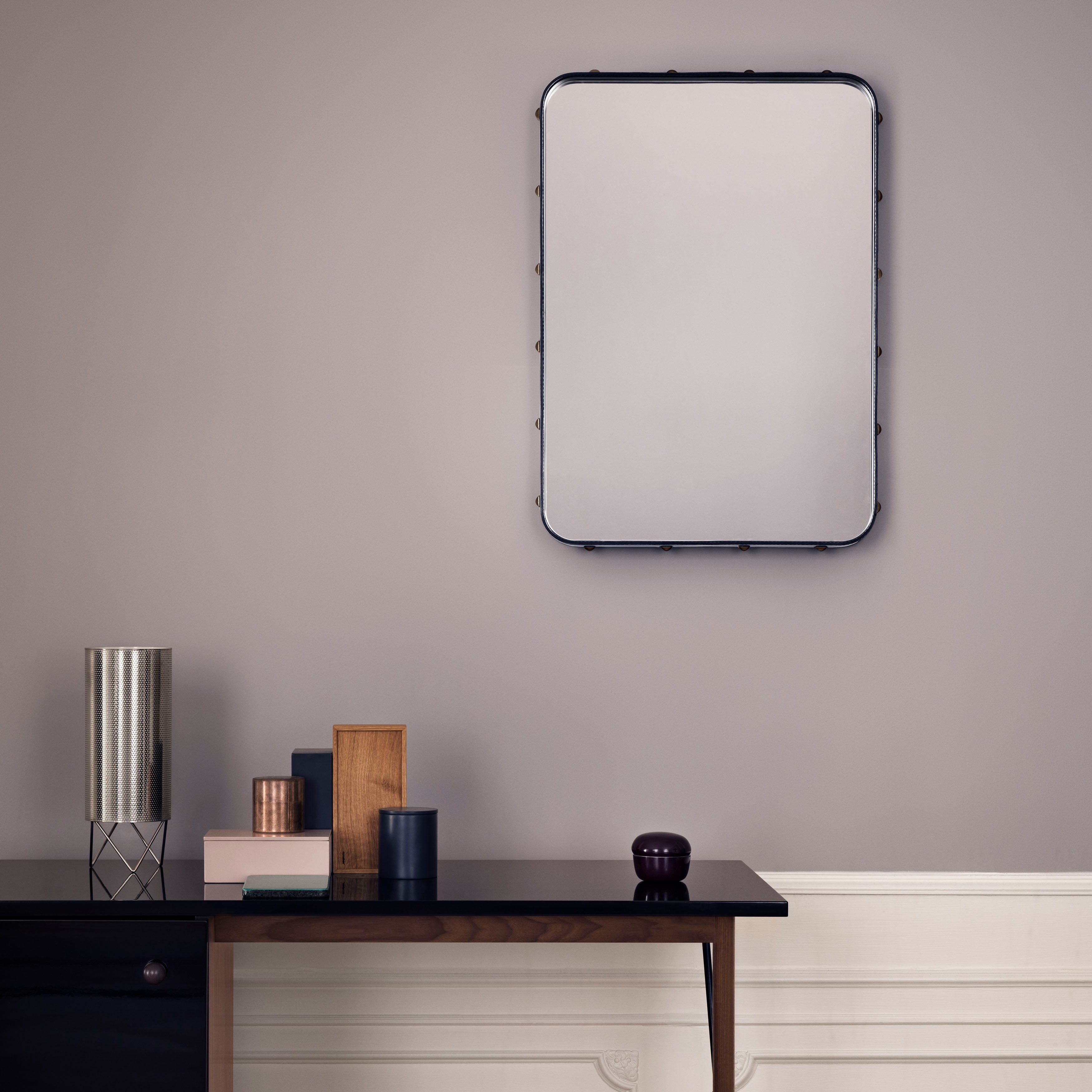 Adnet Rectangulaire Wall Mirror