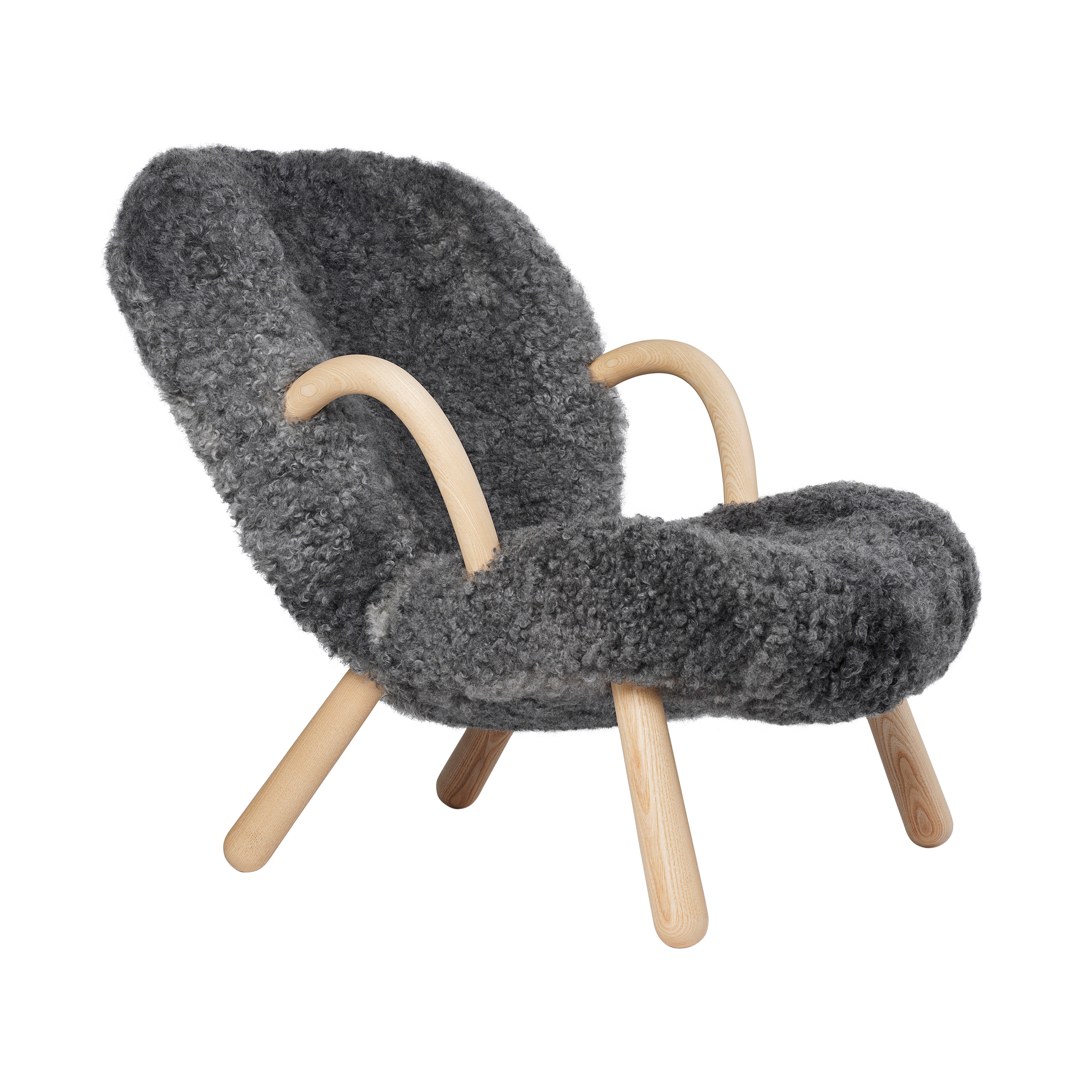 Arctander Armchair: Small + With Armrest + Oiled Ash