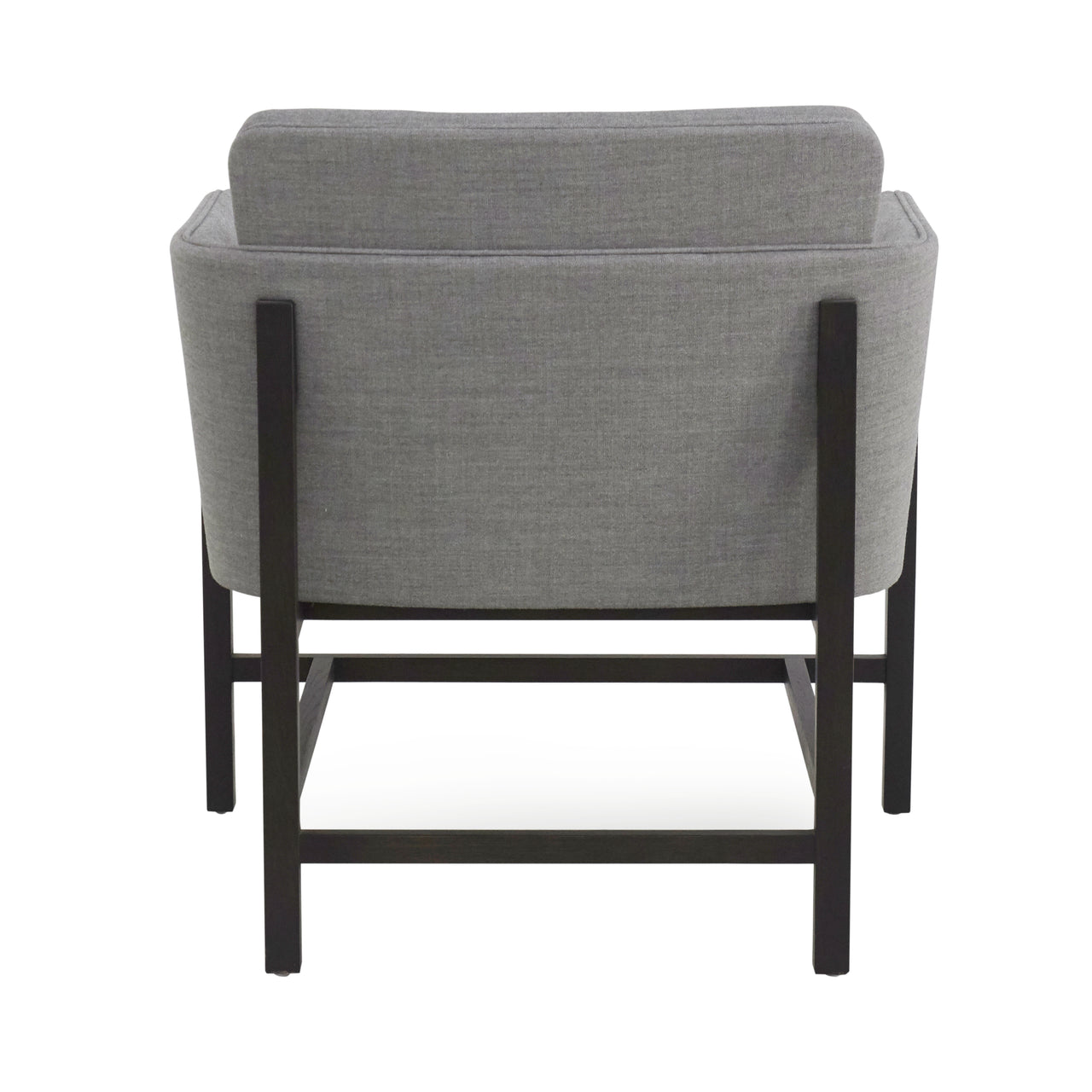 Aya Lounge Chair: Black Oak