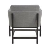 Aya Lounge Chair: Black Oak