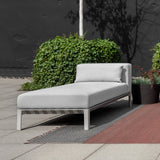 Able Armless Chaise: Outdoor