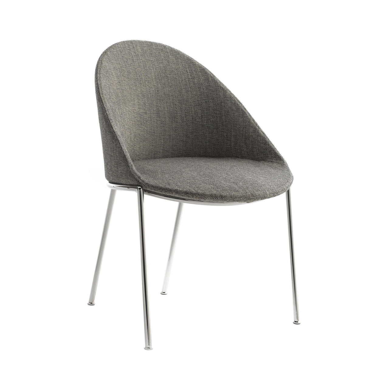 Circa Dining Chair: Chrome