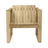 BK11 Outdoor Lounge Chair: Without Cushion