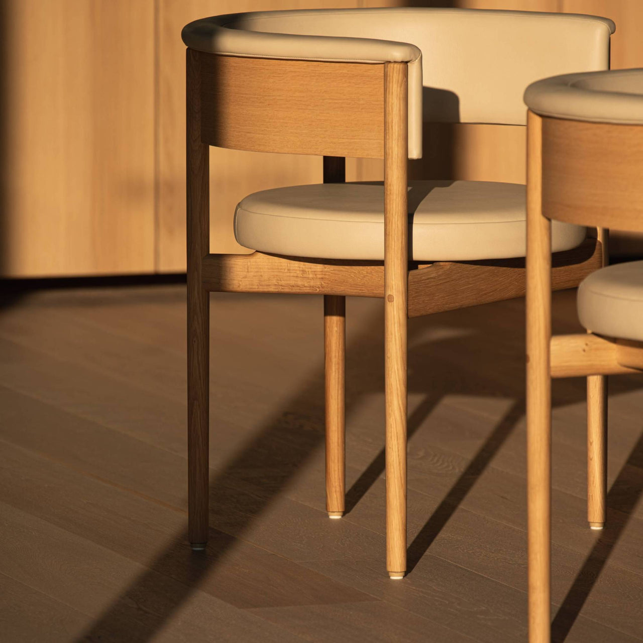Minatomirai Cafe Side Chair N-SC01: Upholstered | Buy Karimoku 