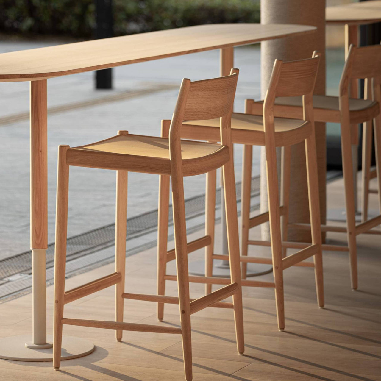 Minatomirai Cafe Bar + Counter Stool N-BS01