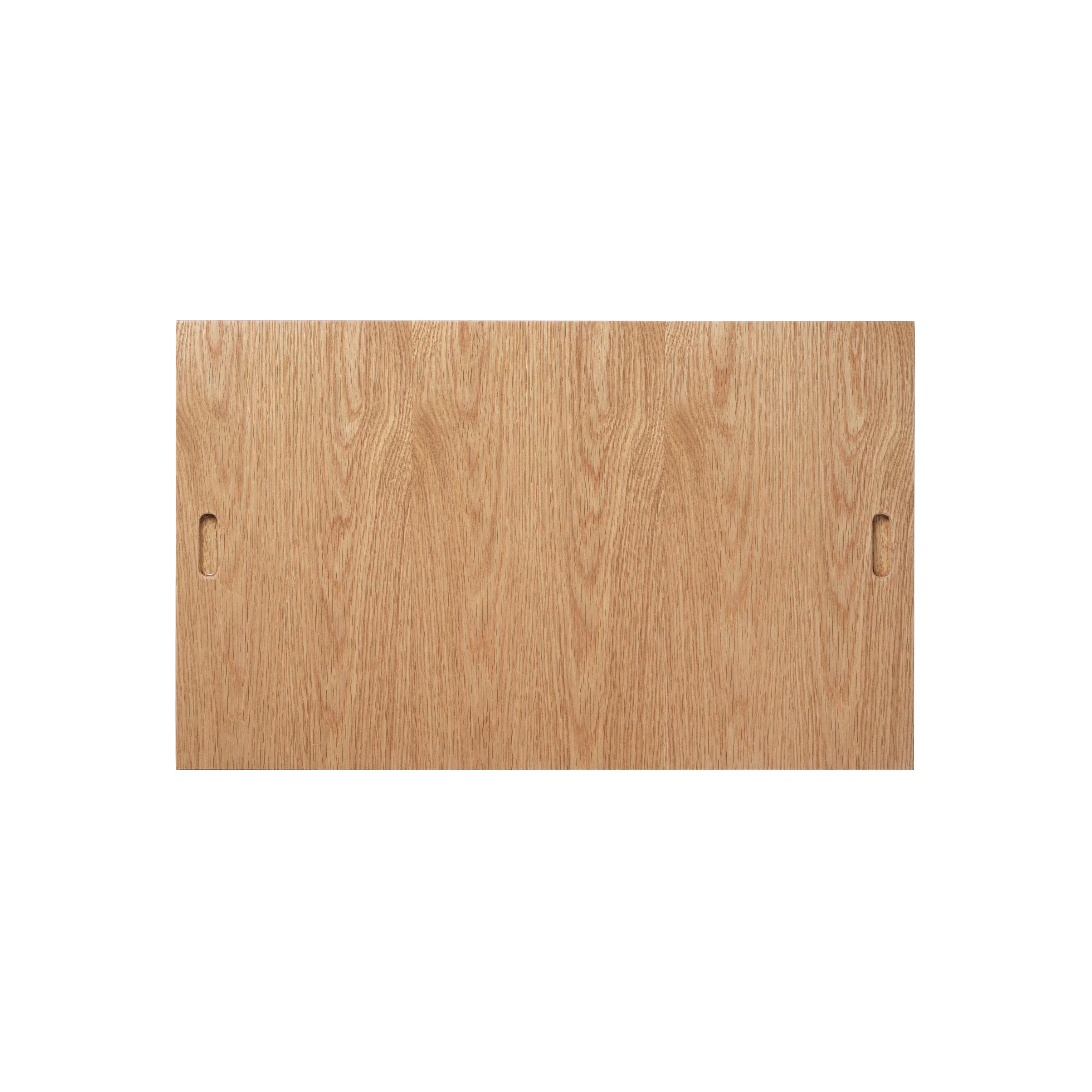 BM0253-1 Shelving System: White Oiled Oak