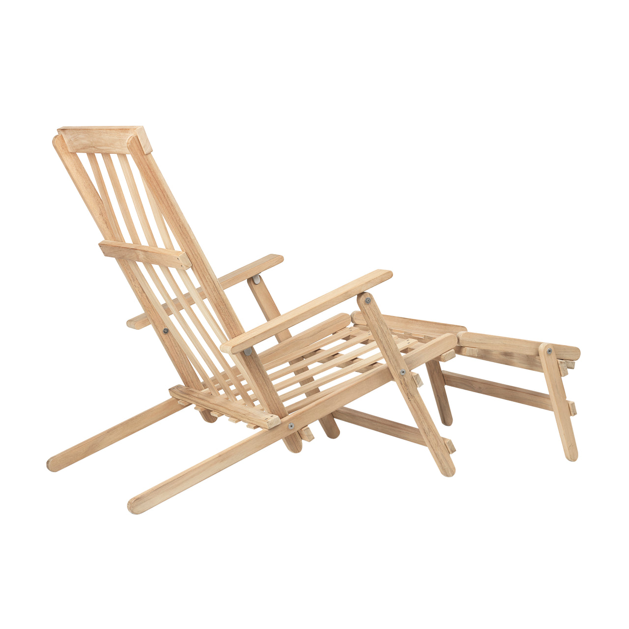 BM5565 Deck Chair with Footrest: Outdoor
