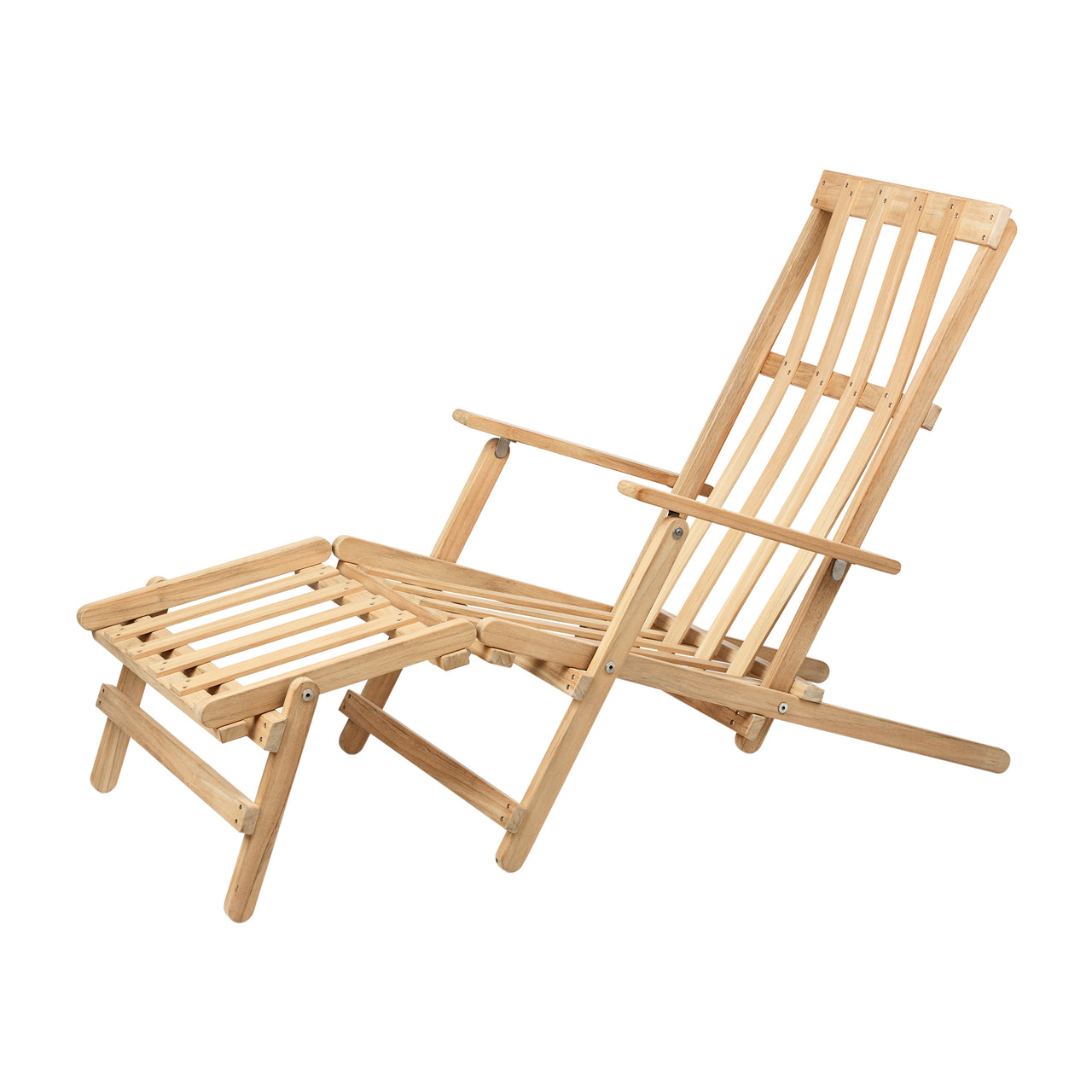 BM5565 Deck Chair with Footrest: Outdoor