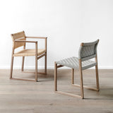 BM62 + BM61 Chair: Linen Webbing + LS