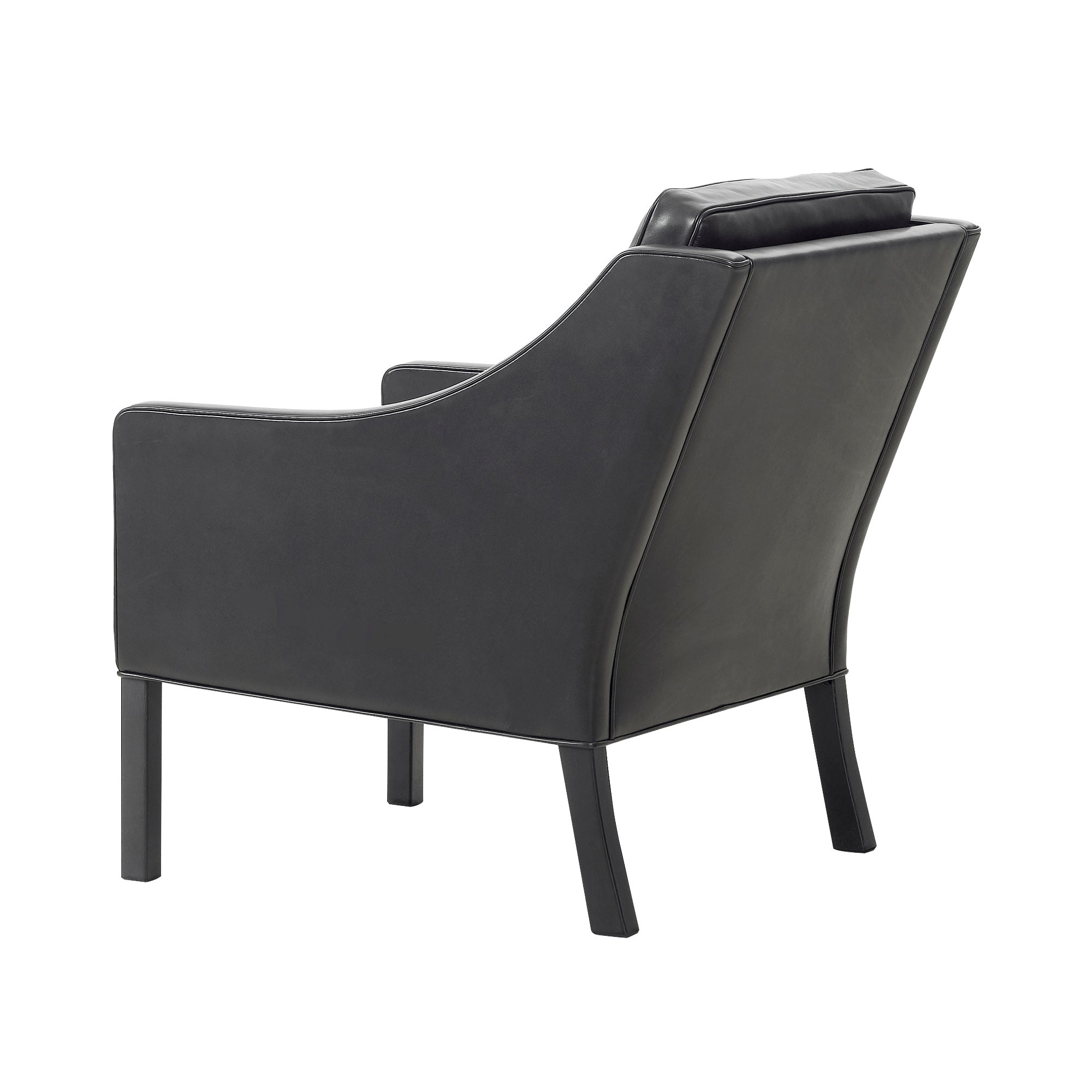 Mogensen 2207 Club Chair: Black Lacquered Oak
