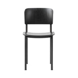 Plan Chair: Black Lacquered + Black