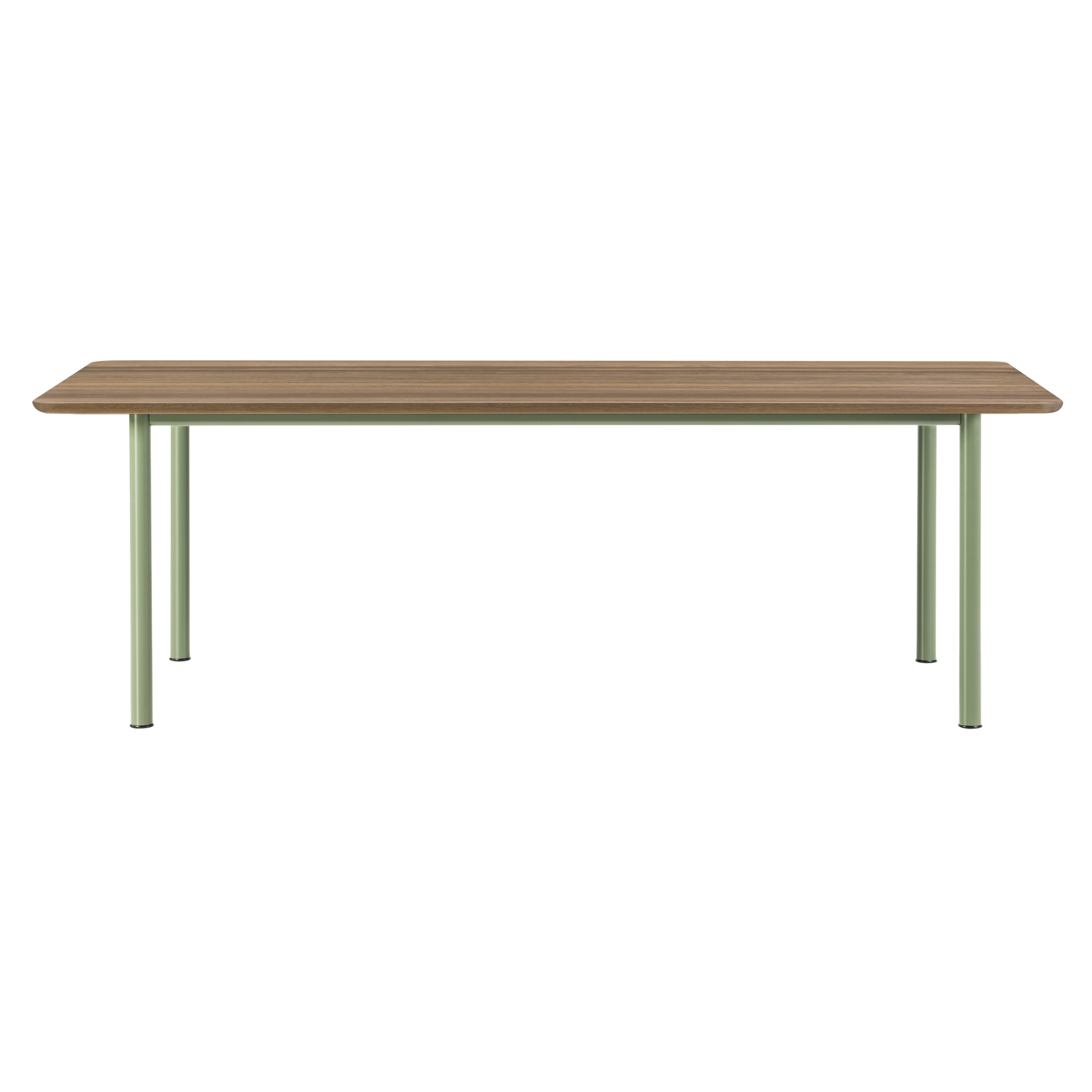 Plan Table: Smoked Oiled Oak + Modernist Green