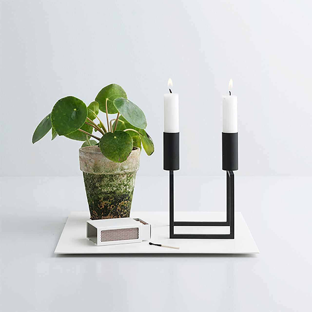 Kubus Line Candleholder