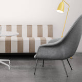 Bat Lounge Chair High Back: Conic Base + LS