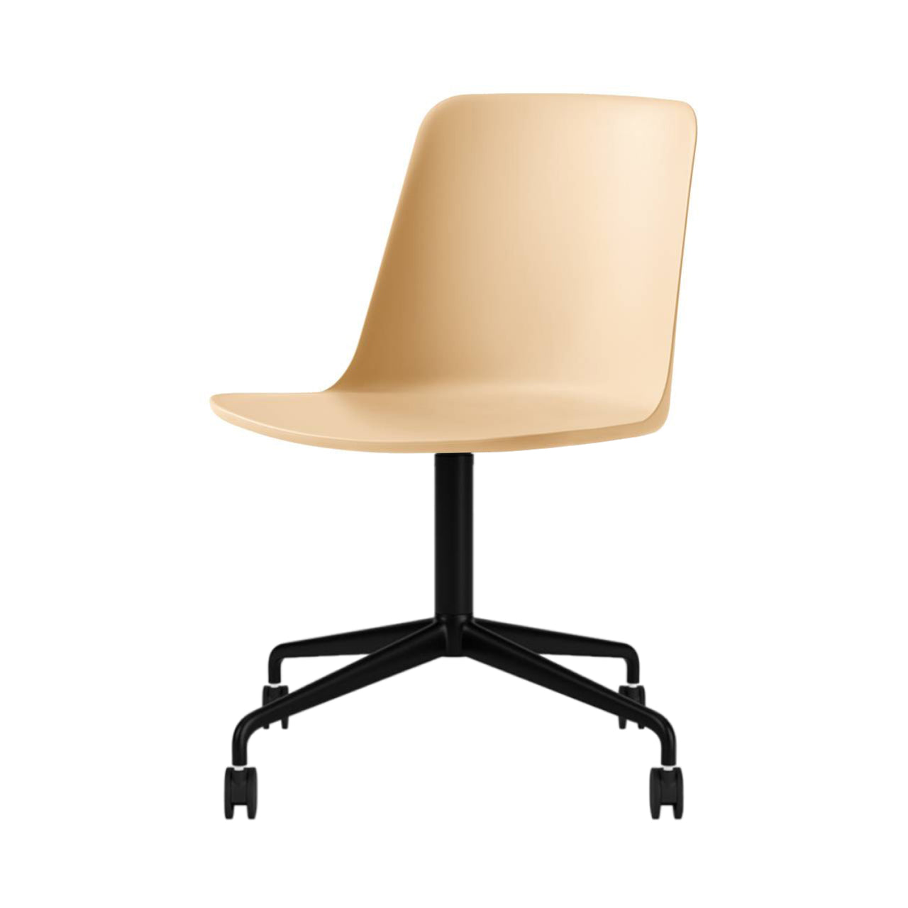 Rely Chair HW21: Beige Sand + Black