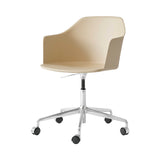 Rely Chair HW53: Beige Sand + Polished Aluminum