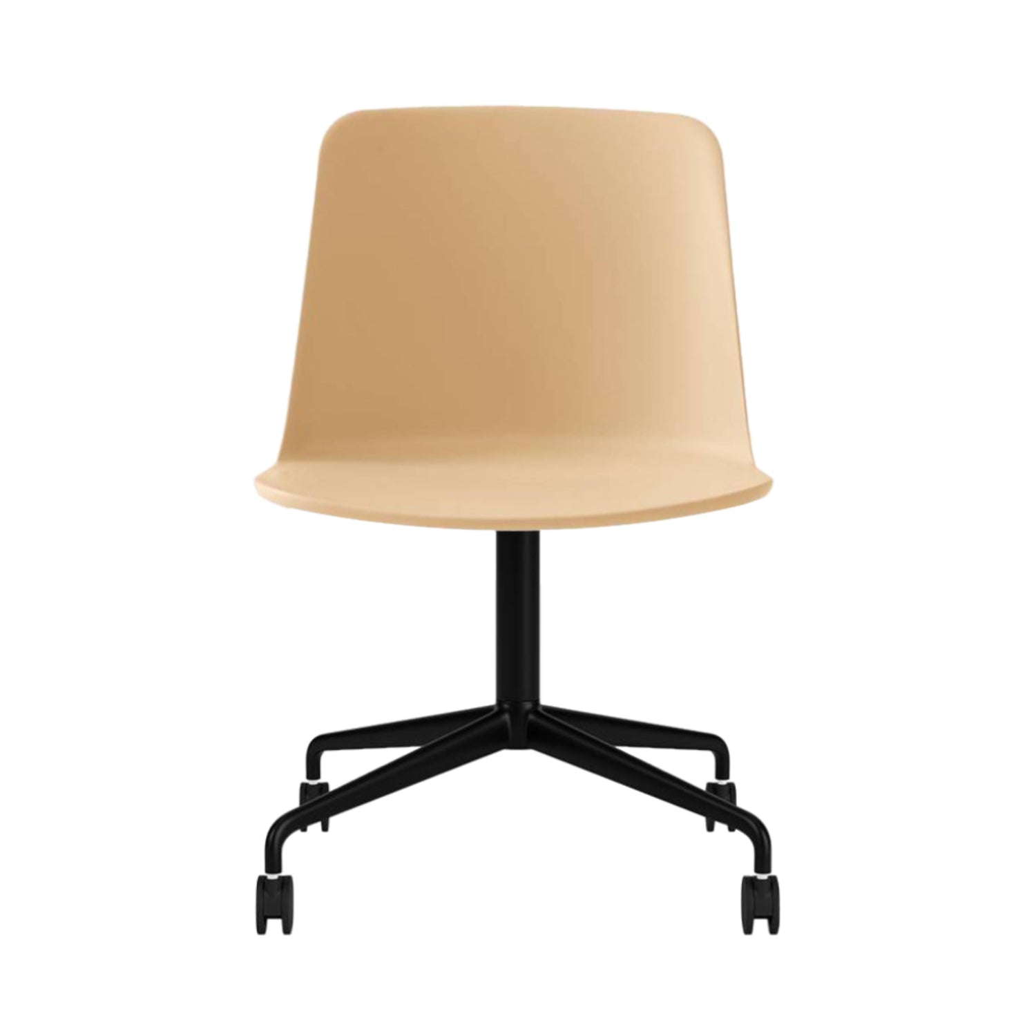 Rely Chair HW21: Beige Sand + Black