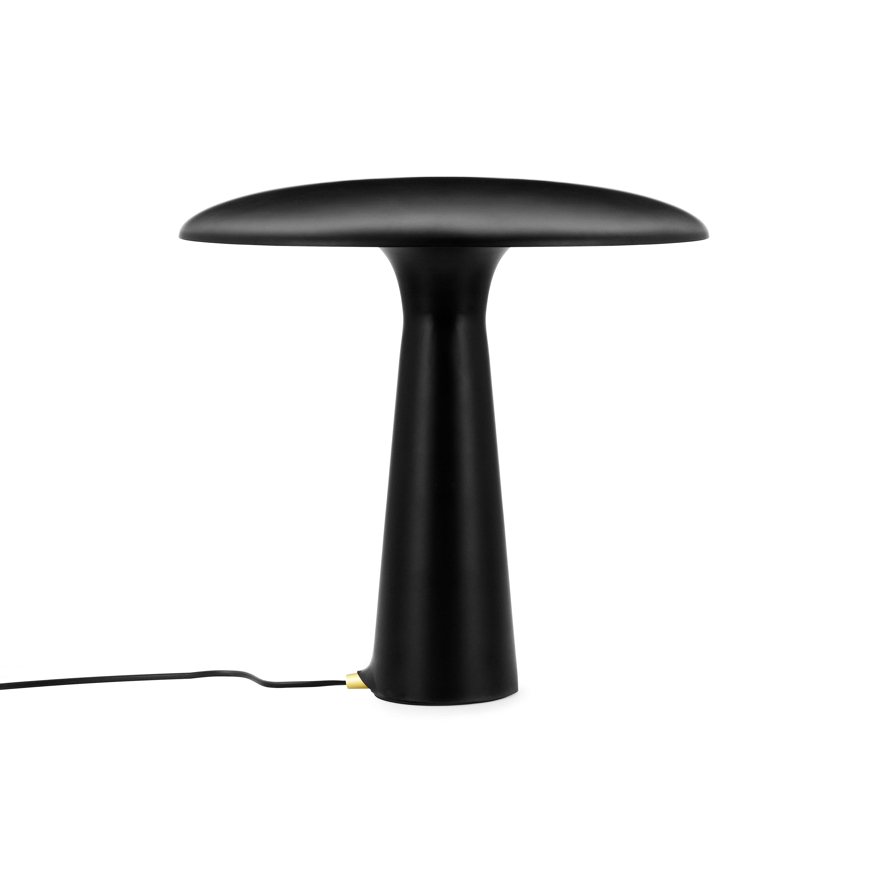 Shelter Table Lamp: Black