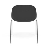 Fiber Side Chair: A-Base With Felt Glides + Black