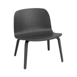 Visu Lounge Chair: Black