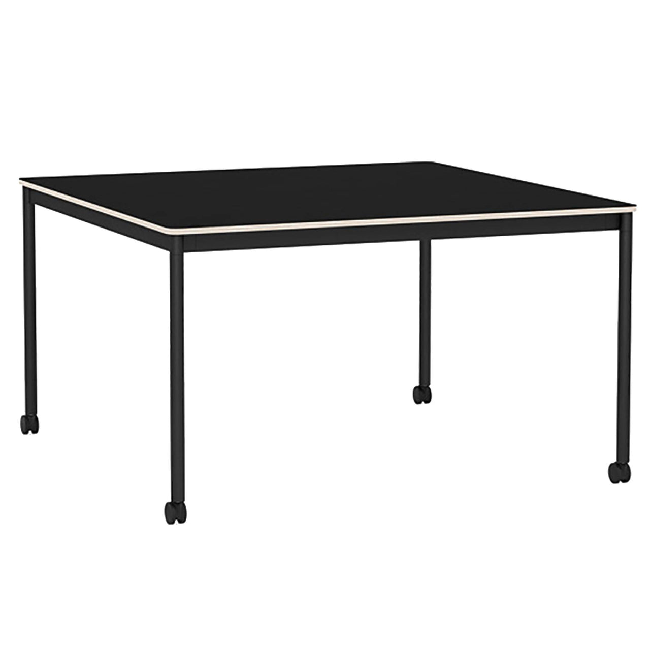 Base Table with Castors: Square + Large - 50.4