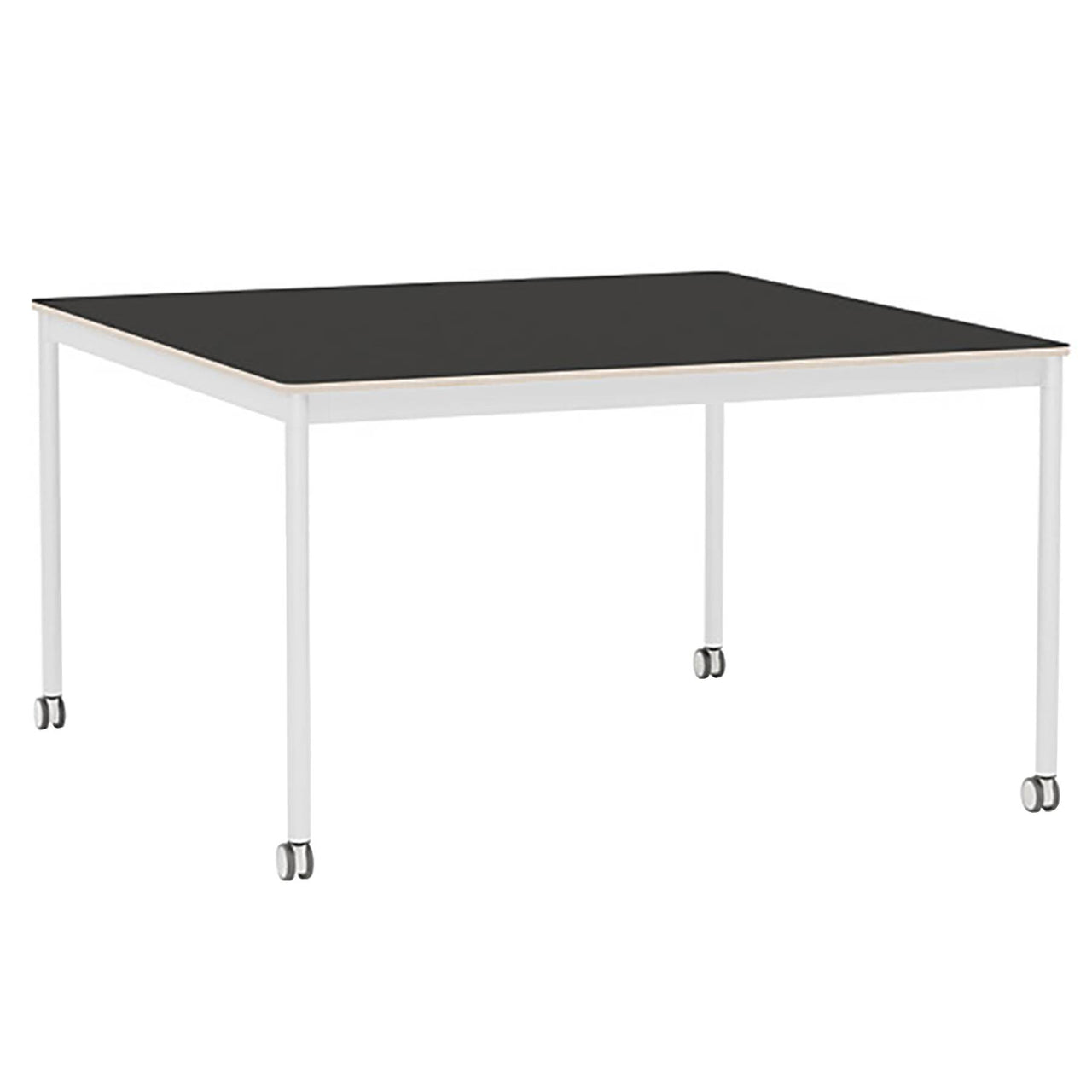 Base Table with Castors: Square + Large - 50.4