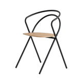 Minima Chair: Black + Oak