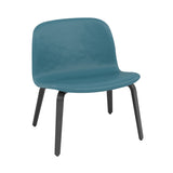 Visu Lounge Chair: Upholstered + Black