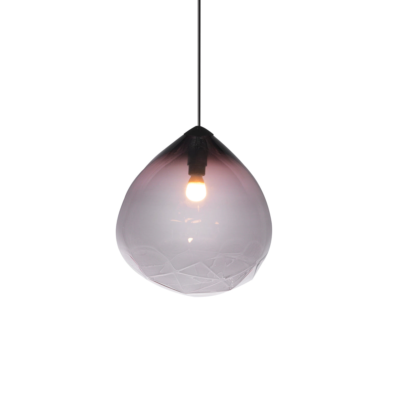 Parison Pendant Light: Black