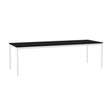 Base Table: Large + Black Laminate + ABS Edge + White