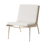 Boomerang Chair HM1: Oiled Oak + Brass