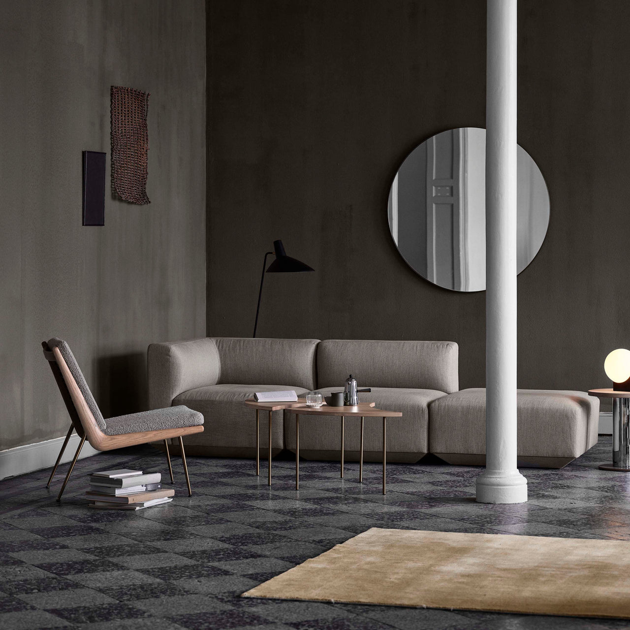 Boomerang Lounge Chair: HM1 + LS