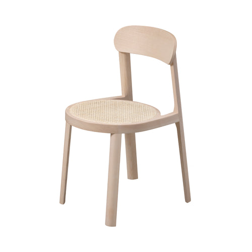 Brulla Stacking Chair: Natural Ash