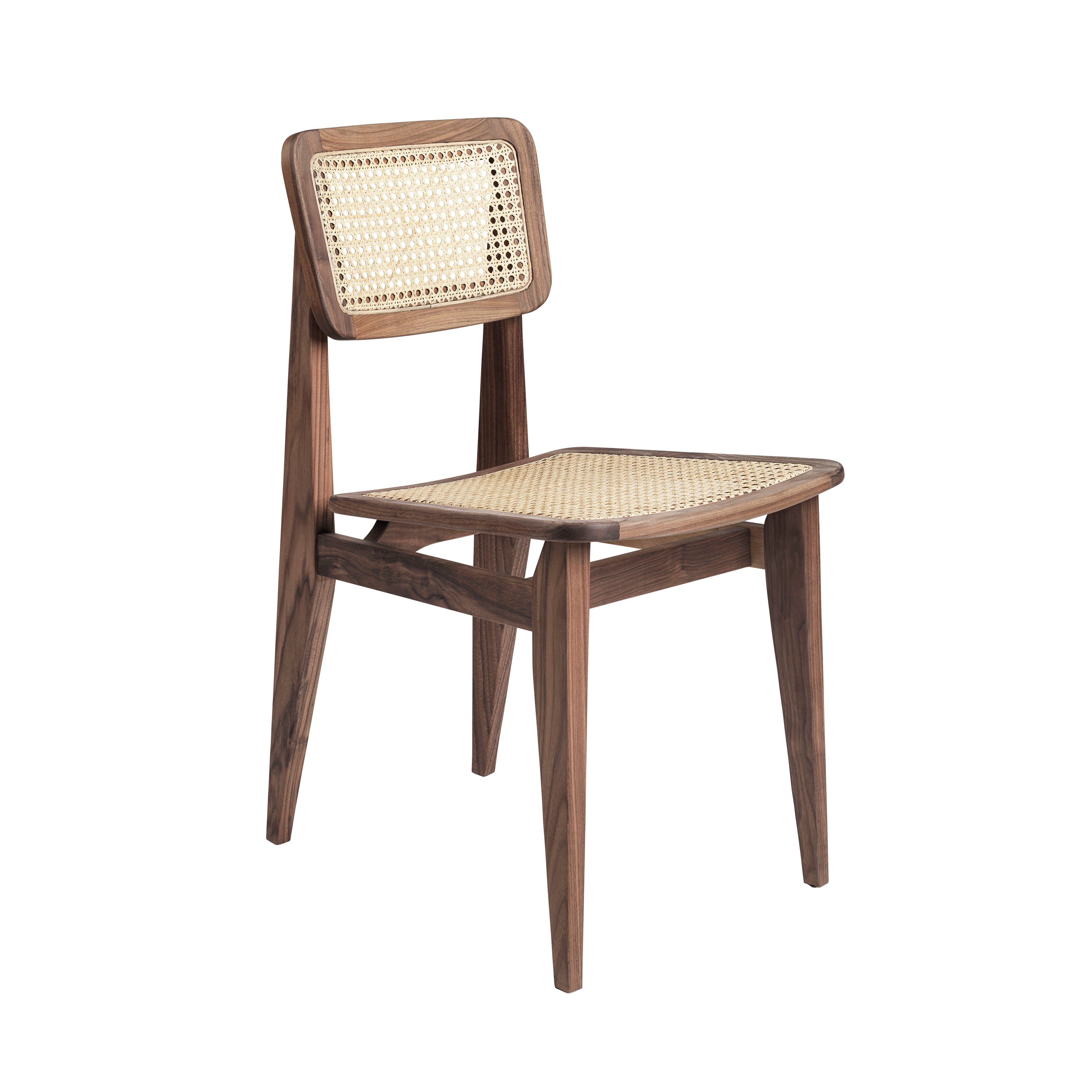 C-Chair Dining Chair: All French Cane + American Walnut 